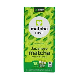 日本ITO EN伊藤園 優質抹茶粉 15包入 30g【0糖0添加】【沖飲烘焙甜點用】