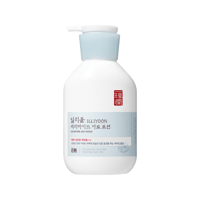 韩国ILLIYOON一理润 8无保湿身体乳 神经酰胺舒敏高保湿乳液 350ml 敏感肌可用 全智贤代言【韩国美容大赏第一位 】新老版本随机发 10