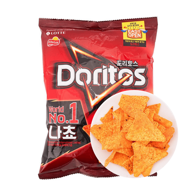 韓國LOTTE樂天 DORITOS多力多滋 洋芋片 起司口味 84g
