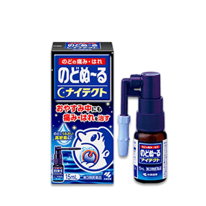 日本 KOBAYASHI 小林制藥 夜晚舒緩喉嚨腫痛噴霧15ml