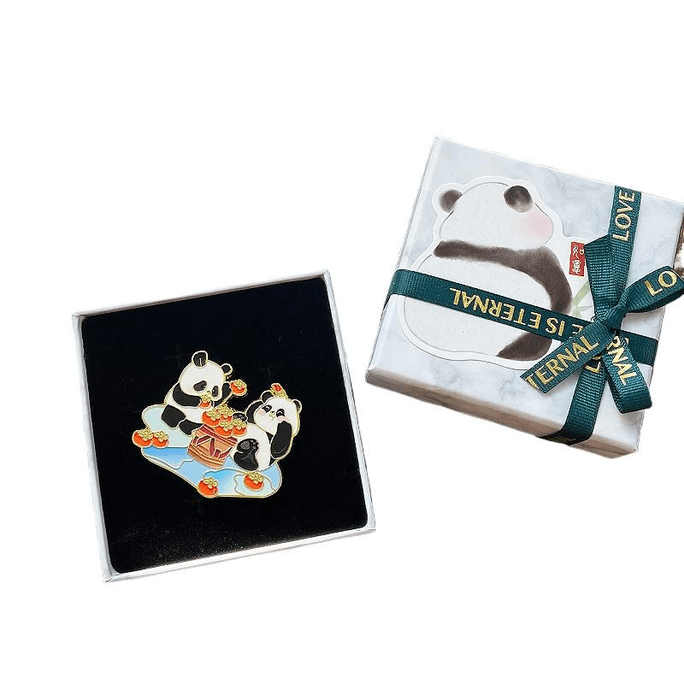 Cultural And Creative Small Gift Panda Refrigerator Magnet Everything Goes Well 7CM*1 Piece