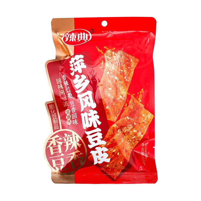 Spicy Flavored Pingxiang-style Bean Sheets, 2.4oz