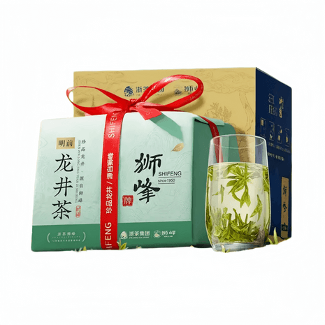 獅峰牌 西湖龍井 江南春意 茶葉 ギフトセット 獅峰牌 西湖龍井 江南