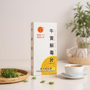 北京同仁堂 牛黄解毒片 用于缓解上火症状 清热解毒 30片入 咽喉肿痛 牙龈肿痛