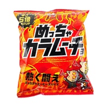 코이케야 메가 카라무초 감자칩, 매우 매운 맛, 1.83온스