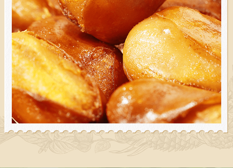 【中国直邮】 三只松鼠 牛肉味兰花豆400g 新年聚会首选 香脆可口休闲零食坚果炒货干果超值装