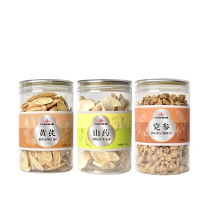 Radix Astragali 100g*1 + Yam Slice 150g*1 + Radix Codonopsis 150g