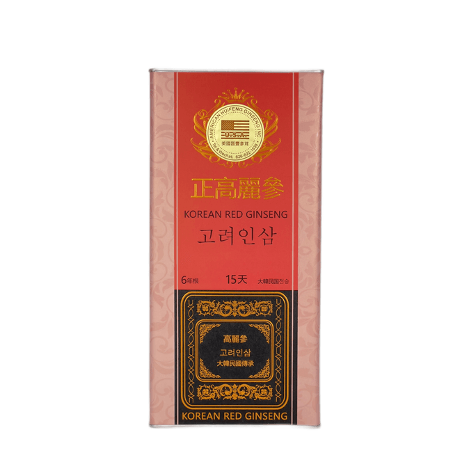 美國匯豐行 正高麗參 16 oz