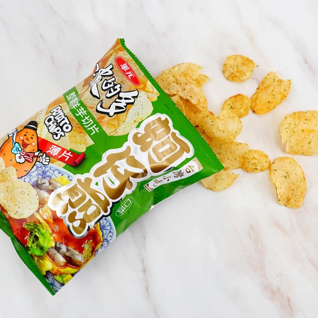 台湾华元 波的多 洋芋片薄片 薄切薯片 蚵仔煎味 56g