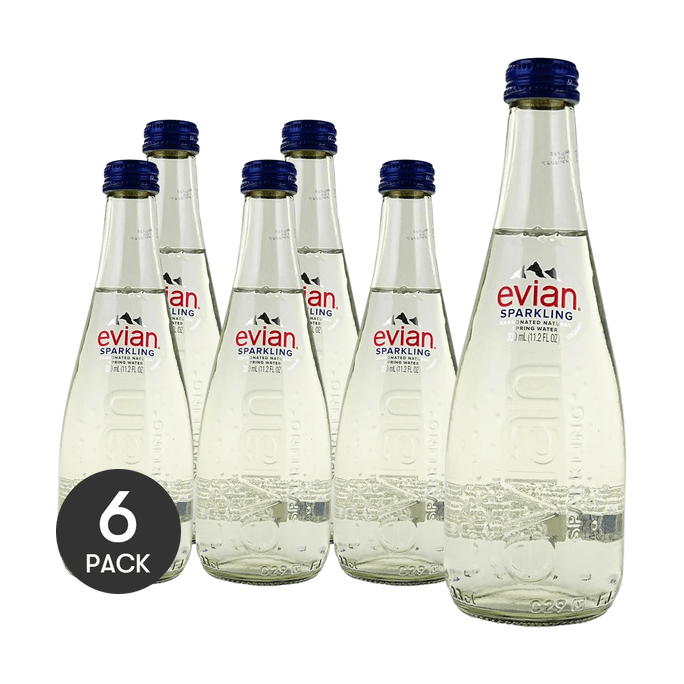 Natural Spring Water, 11.2 fl oz *6【6 Packs】
