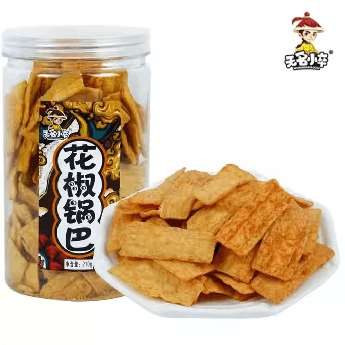  【A must-have for Lunar New Year】Unknown soldier, Sichuan pepper flavored crispy crispy crispy crispy rice cake, 210g * 1 bucket