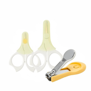 Baby Nail Scissors Set(3 Baby Nail Care Scissors) For 0+ Months & 3+ Months & 9+ Months Made In