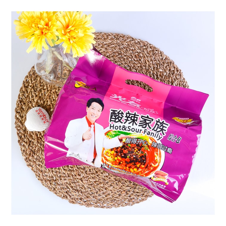 Sichuan Hot & Spicy Family Five Flavor Instant Vermicelli - 5 팩, 18.16oz 4