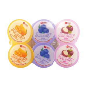 Coconut Pudding Jelly,Mango & Blueberry & Mangosteen Flavor,25.39 oz
