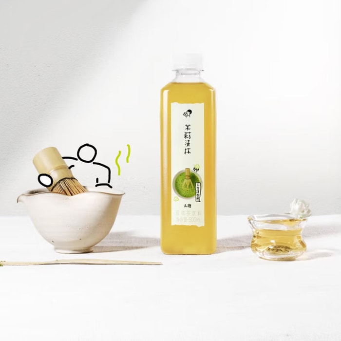 Jasmine Matcha Tea Drink 16.9 fl oz【0 Sugar 0 Calories 0 Fat】