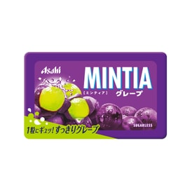 【日本直郵】日本 ASAHI Mintia 無糖薄荷糖 巨峰葡萄味 50小粒