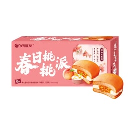 好丽友中国 好丽友春日桃桃派23g*6枚 1盒 138g