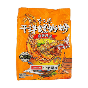 류저우 달팽이 쌀국수, 건조 혼합 참깨 페이스트 맛, 11.64 oz【류비주 석간 참깨 페이스트】