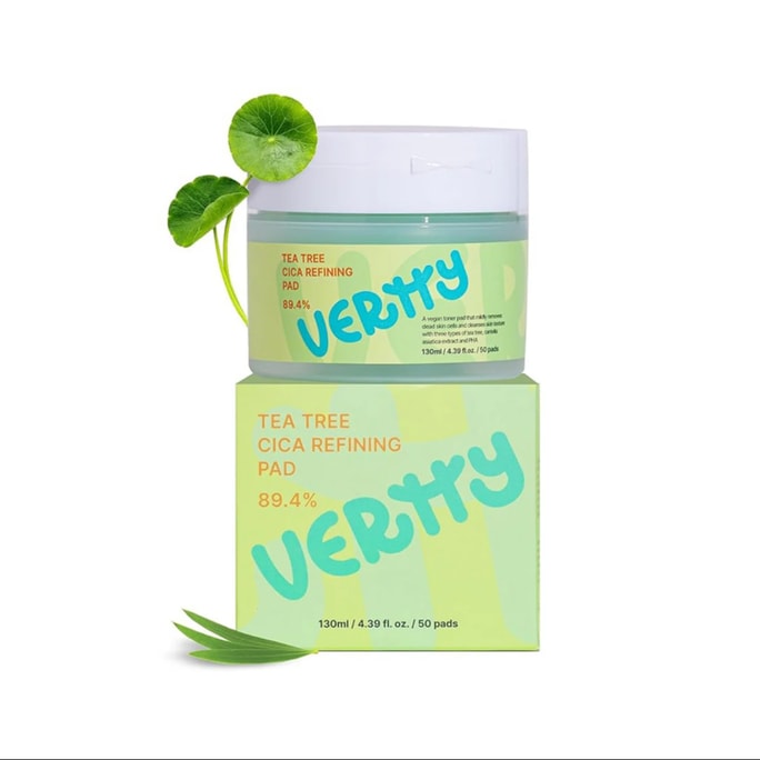 Tea Tree Cica Toner Pad 50pads