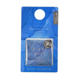 日本MORE ROOM 卧室空气清新剂 悬挂式车载衣柜芳香剂香片 晚安麝香