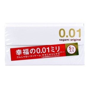 SAGAMI Original Condom 0.01 mm 5pcs