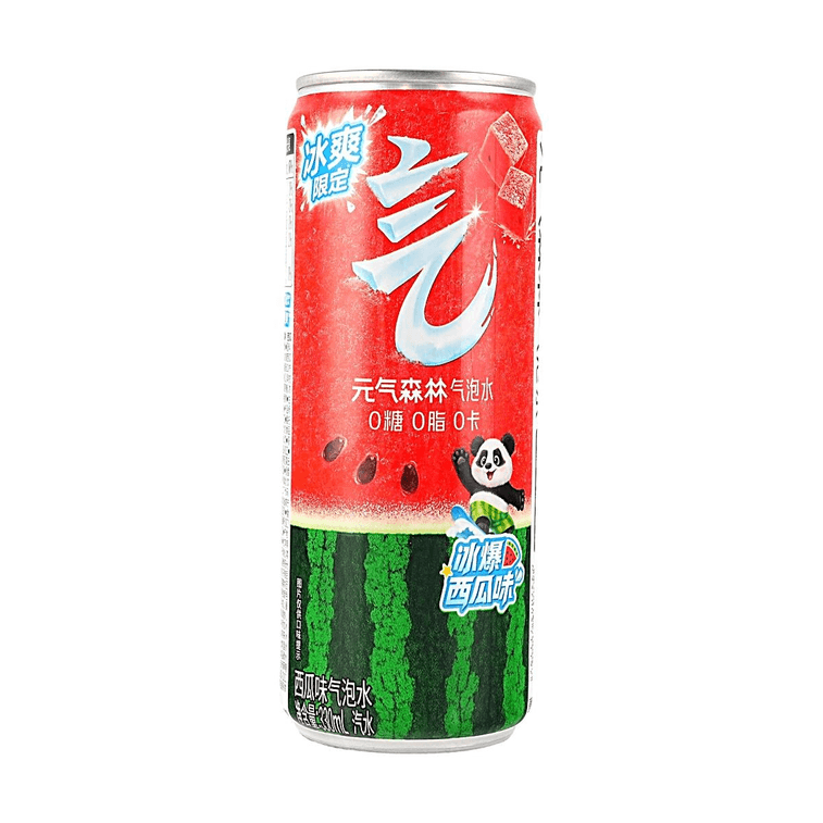 スパークリングウォーター、スイカアイス風味、11.16液量オンス×6缶【砂糖0、脂肪0、カロリー0】【夏季限定：ひんやり爽やか】 11