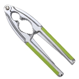 FaSoLa Life 아연 합금 호두까기 유물 녹색 하나 호두 소나무 견과류 깨기 유물 밤나무 헤이즐넛 껍질 벗기기