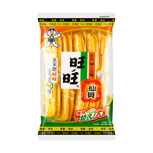 旺旺 仙贝米果 原味 52g 【非油炸酥脆米饼】