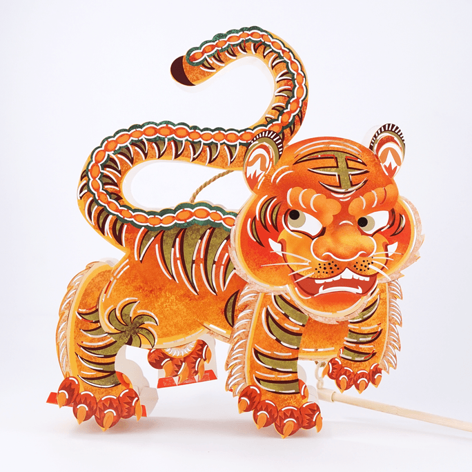 自然造物 新国玩 皮影戏亲子趣味礼盒 纸盒版 八仙过海 | 亚米