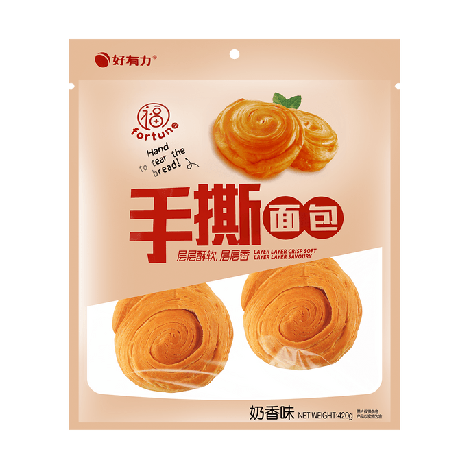 Handmade Bread with Milk Flavor, 14.82 oz
