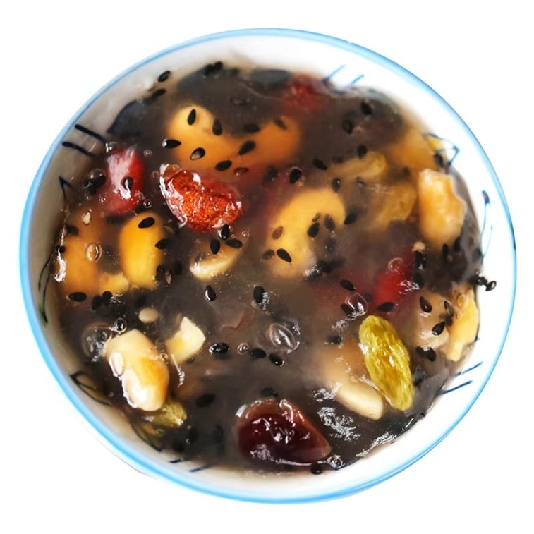 【中国直邮】 云娘食记 坚果藕粉羹 【五谷水果核桃羹】 即食冲饮代餐 500g/瓶