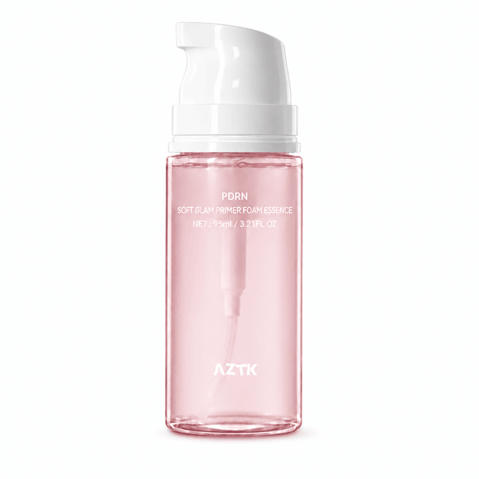 【중국 직배송】 AZTK 菁之泡泡 메이크업 프라이머 에센스 폼 워시오프 마스크 수분 진정 95ml 빅 사이즈 * 1개