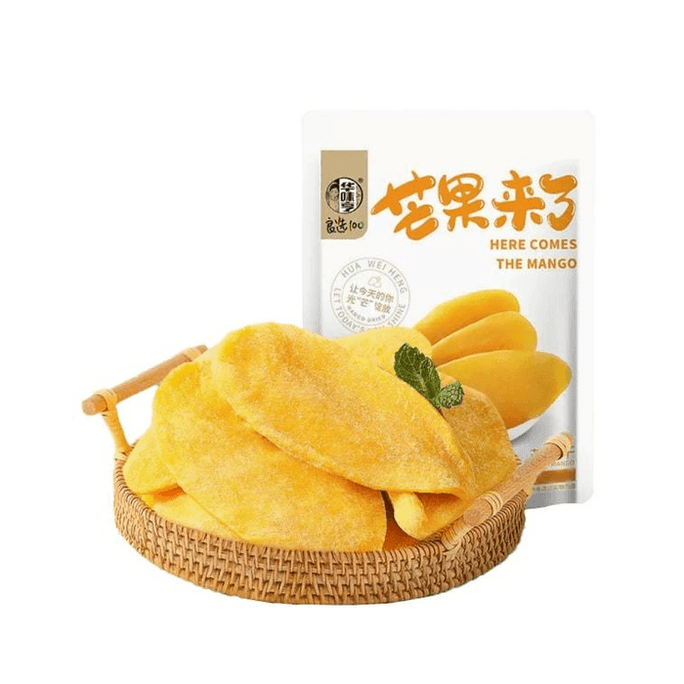 화미행 과일 말린 것 과일 말린 것 꿀에 절인 것 캐주얼 간식 두껍게 썬 망고 말린 것 100g