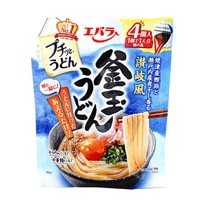 日本EBARA荏原  Petit Udon 赞岐风釜玉乌冬面调料 4份装 92g 【鲣鱼小鱼干味】