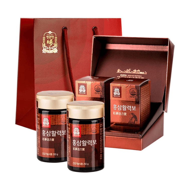 JUNG KWAN JANG 高麗紅参エキス 250g×2p + ショッピングバッグ - Yami JUNG KWAN JANG 高麗紅参エキス 250g×2p + ショッピングバッグ - Yami
