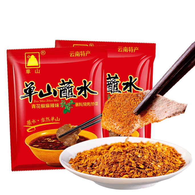 中國單山沾水 青花椒麻辣味 散裝 1袋 15g
