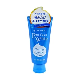 日本SHISEIDO资生堂 SENKA洗颜专科 超微米浓密泡沫洁面乳 120g 