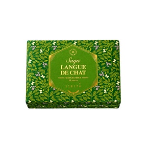 【日本直邮】日本石屋制菓 超人气白色恋人 北海道外限定 高级版白色恋人 抹茶牛奶巧克力饼干 12枚装