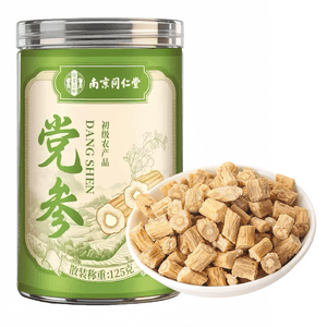 5-Series Codonopsis pilosula 120g: Tonifies the middle energizer, replenishes qi, strengthens the spleen and lungs; suitable for soups and decoctions.