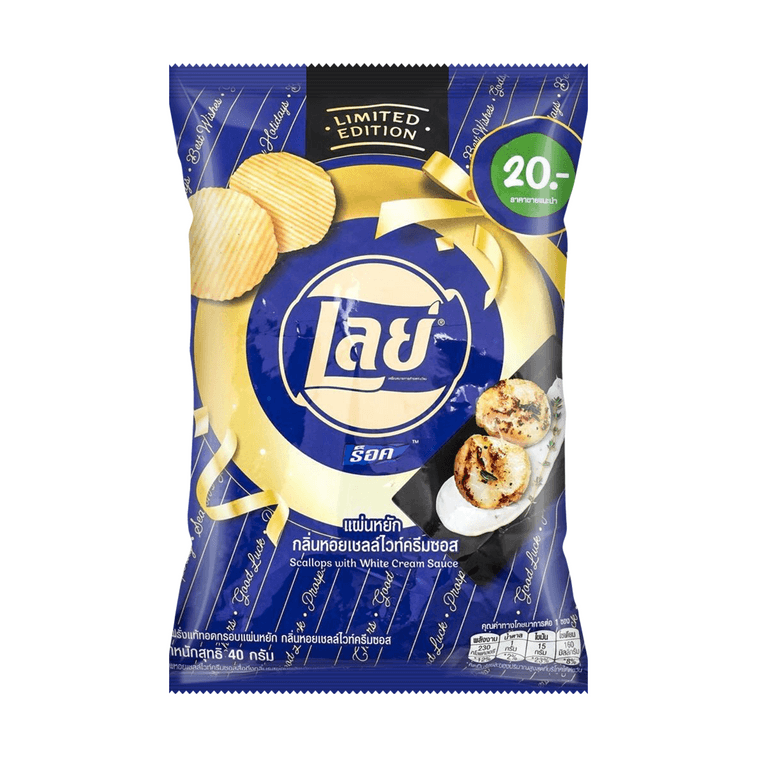 泰国LAY'S乐事 薯片 6种口味组合装 258g【6包装】 6