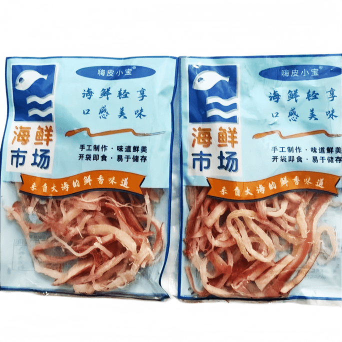 海皮小宝青岛炭烤鱿鱼丝 22克×3袋