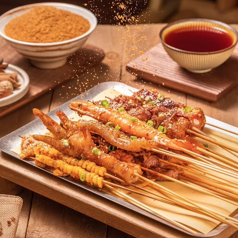 蜀中桃子姐 烧烤调味料 香料孜然辣椒面 200g【川式麻辣香】【四川风味】【抖音小红书爆火】【油料包+粉料包】 4