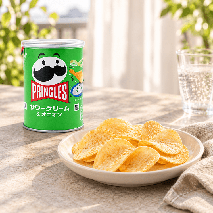 Pringles JP Sour Cream & Onion Chips 1.69oz 【Sour & Creamy Combo