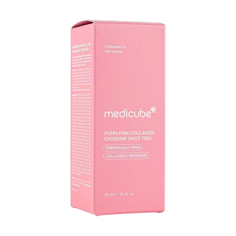 PDRN Pink Collagen Exosome Shot 7500, 29.87 ml - Éclaircit les taches brunes | Réduit les rides | Pour peaux sensibles 4