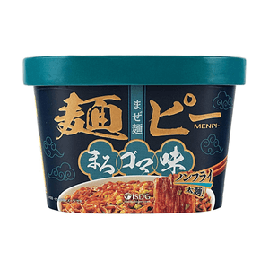 Chinese Menpi  - Instant Noodles, Mild Sesame Flavor 4.48 oz【Non-Fried Thick Noodles】【Mellow Sesame Flavor】
