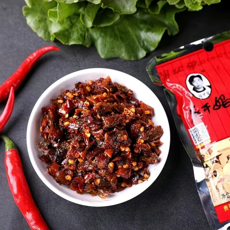 라오간마 매콤한 야채볶음 (구이저우식), 밥과 함께 먹으면 딱 좋아요, 60g x 5팩 4