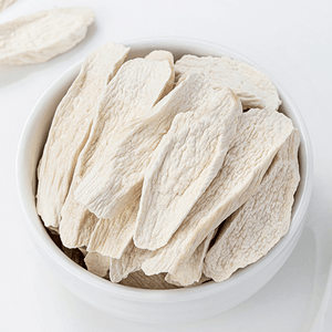 Dried Chinese Yam Slices Natural Herbal Soup Ingredients 8.82oz