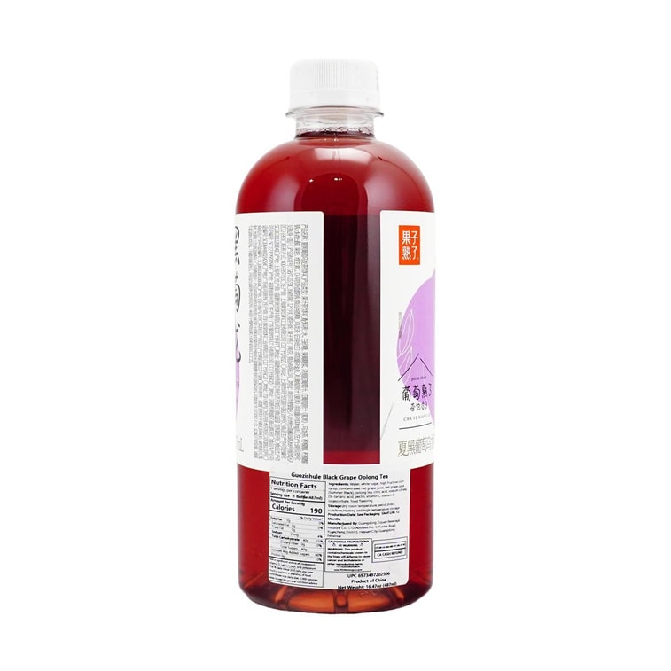 果子熟了 夏黑葡萄烏龍茶飲料 487ml【真實果汁添加】 5