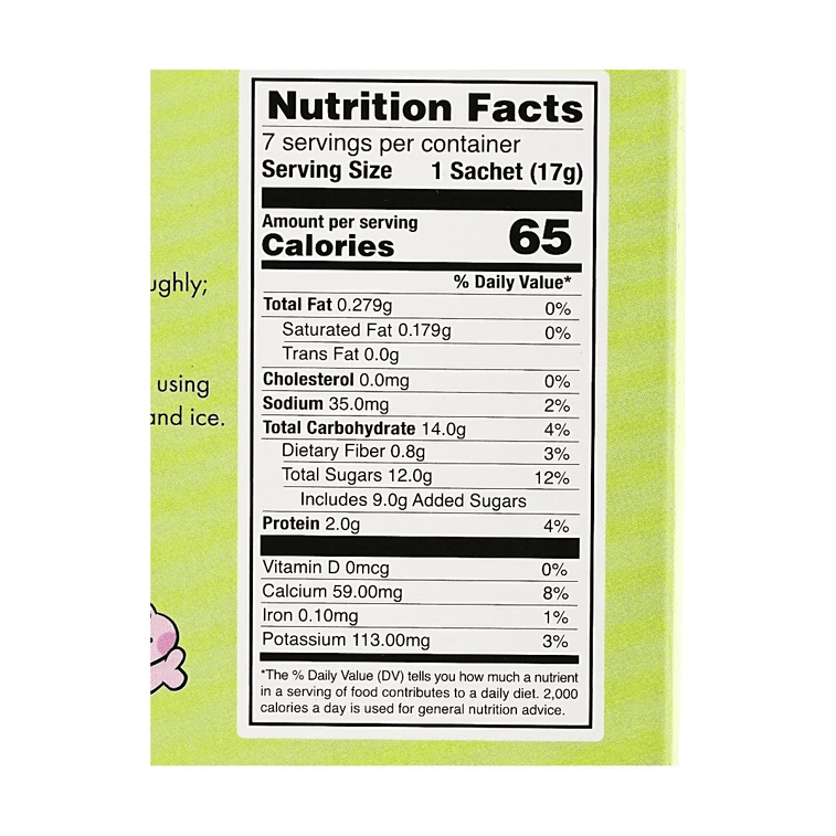 BT21 콜라보레이션 말차 라떼 인스턴트 드링크 7개입/박스 4