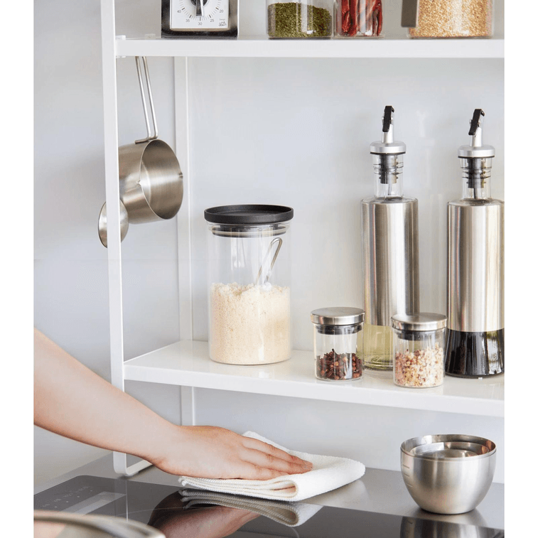 Two-Tier Countertop Rack - Steel White 1 piece 5